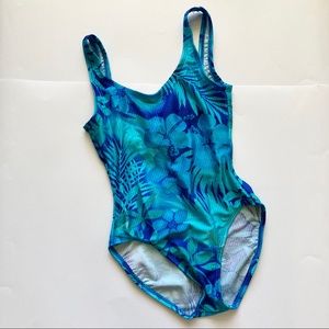 Vintage Catalina One Piece Swimsuit Sz M